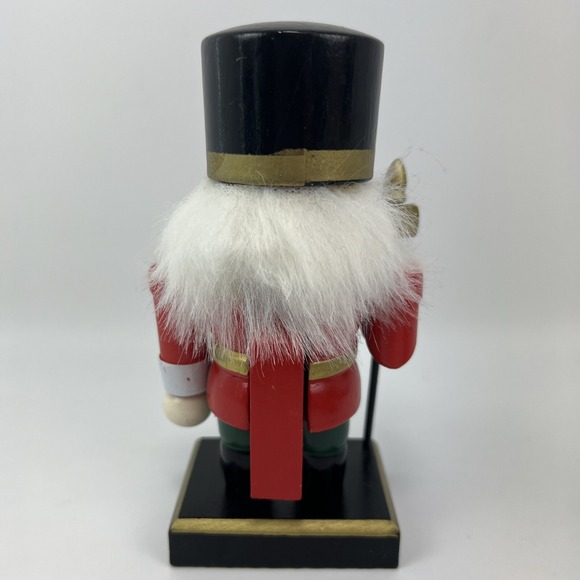 Lot Of 4 Merry Brite Nutcracker Wooden Figurines 6" Inches Tall - Picture 6 of 16